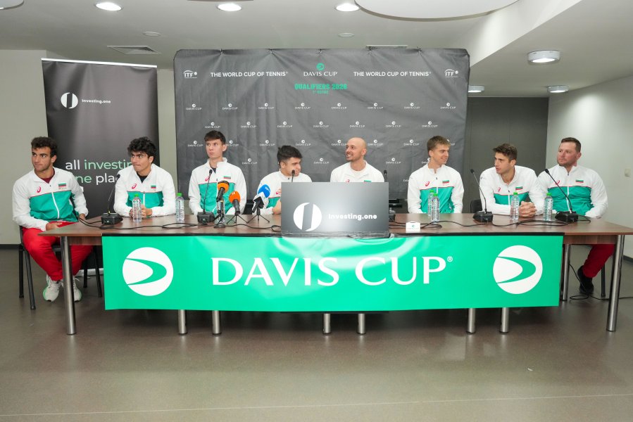 Пресконференция на отбора на България преди мачовете с Белгия за1