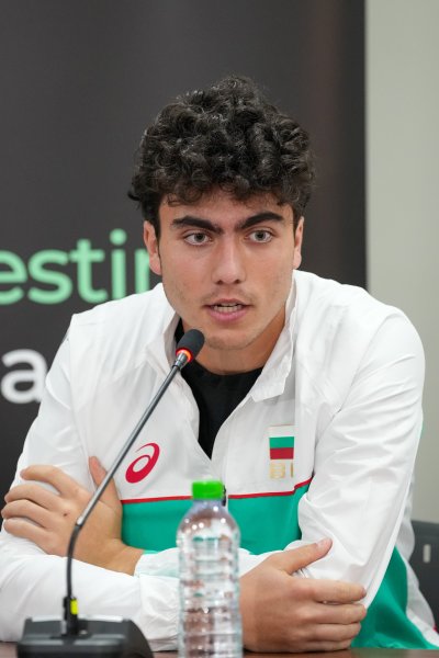 Пресконференция на отбора на България преди мачовете с Белгия за1