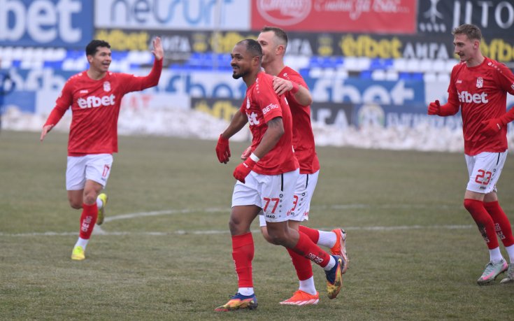 ЦСКА 1948 удари Монтана в първия пролетен мач, доближи се на 4 точки от Левски