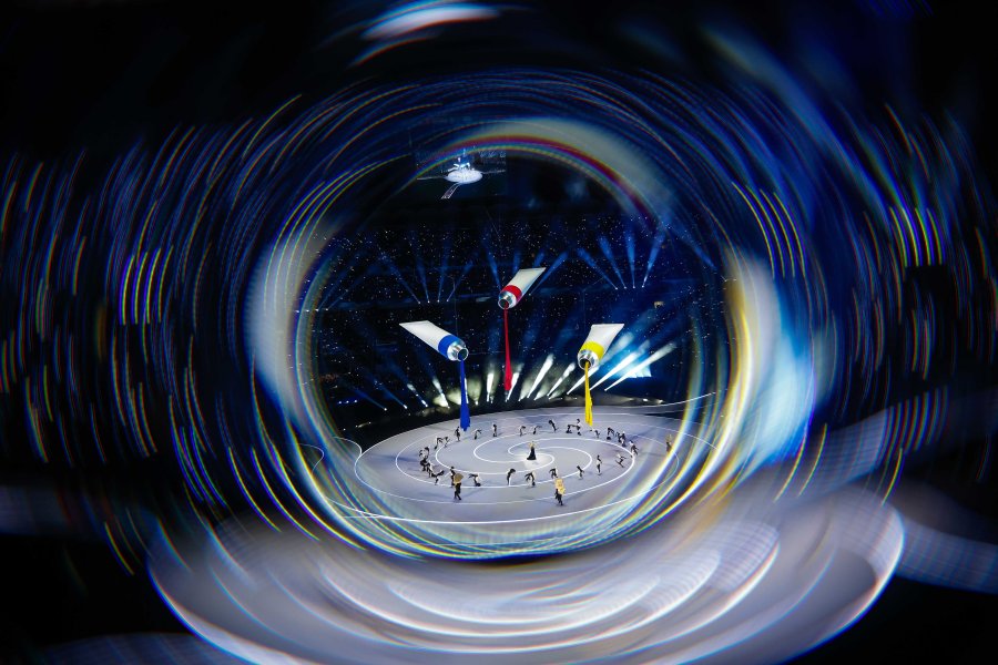 Церемонията по откриване на Зимните олимпийски игри в Милано Кортина1