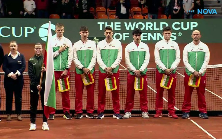 Представяне на отборите преди сблъсъка за Купа Дейвис