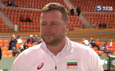 Тото Грозданов преди третия мач между България и Белгия на Купа Дейвис