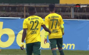 Матеус Леони удвои за Добруджа