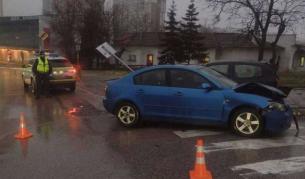 Жена пострада при катастрофа в Шумен