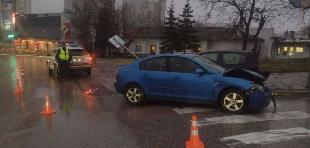 Жена пострада при катастрофа в Шумен