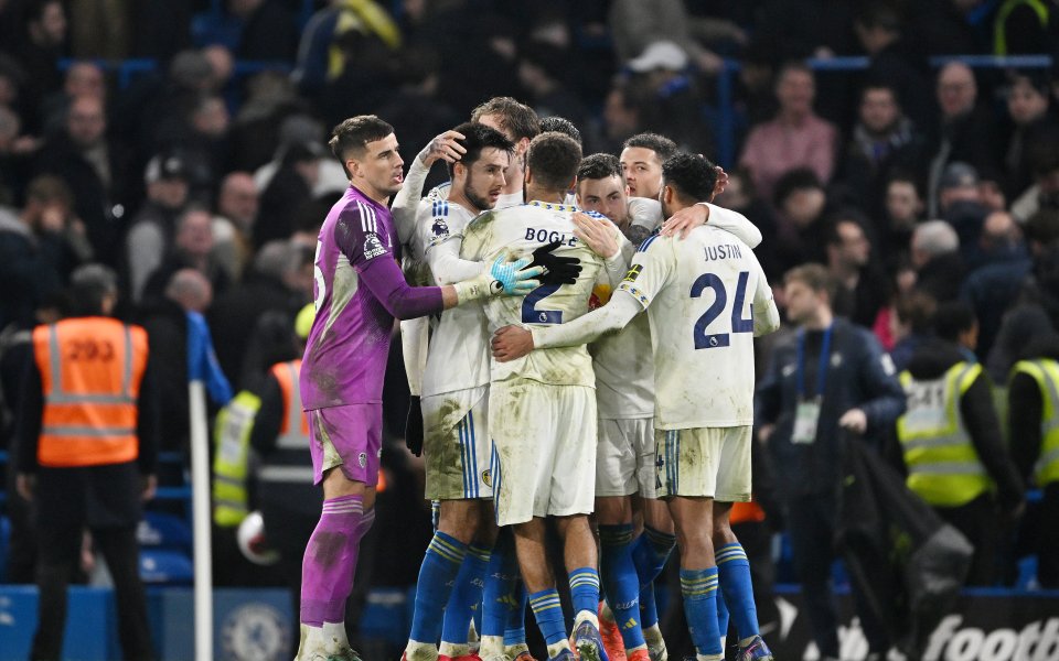 Лийдс не се предаде и разочарова Челси, перфектен Илия Груев