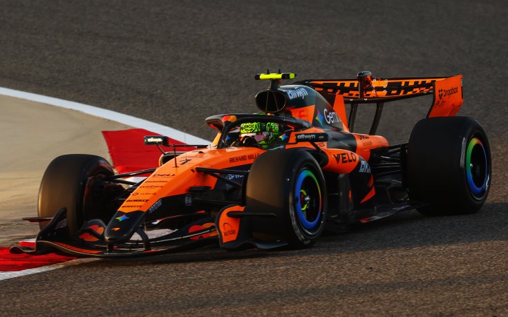 Ландо Норис с най-добро време в първия ден на тестовете в Бахрейн