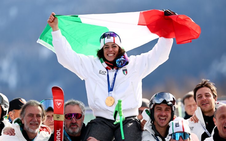 Италианка триумфира в супергигантския слалом на Олимпийските игри, 5 от фаворитките не завършиха