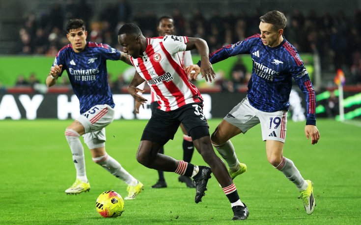 НА ЖИВО: Брентфорд - Арсенал 0:0