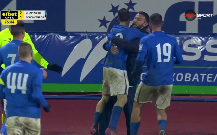 Още един дебютен гол във Варна, Спартак отново поведе на Локо Сф