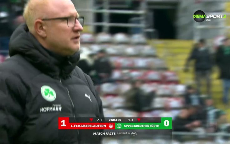 Кайзерслаутерн с Атанас Чернев постигна минимален успех над Гройтер Фюрт