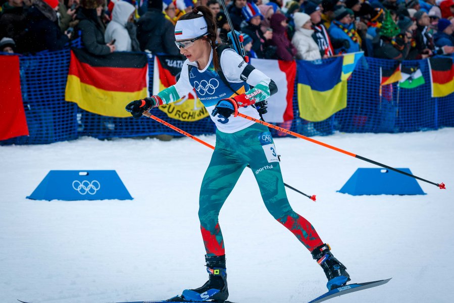 Биатлон спринт 7 5 км при жените на Зимните олимпийски1