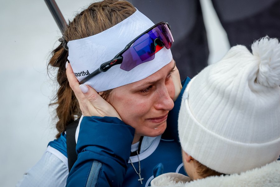 Биатлон спринт 7 5 км при жените на Зимните олимпийски1