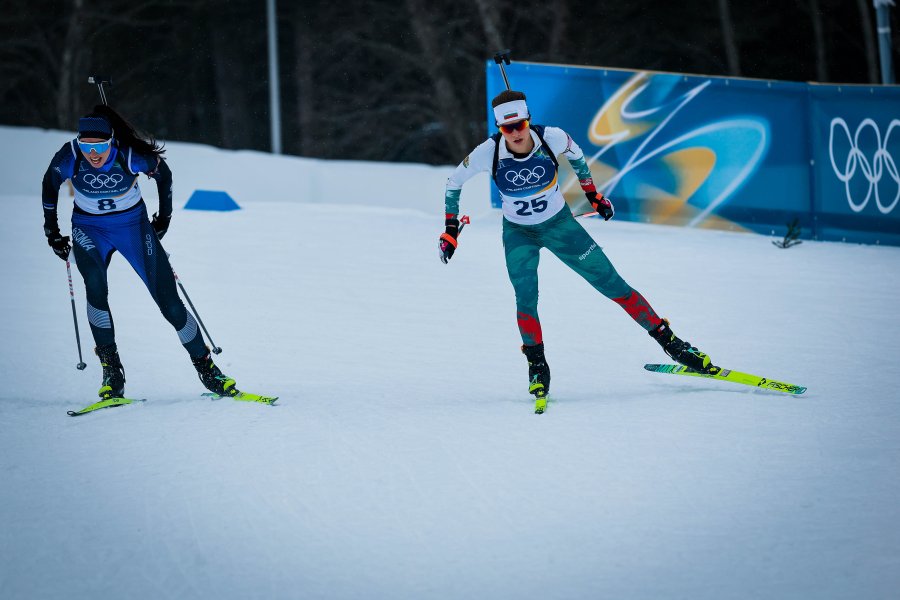 Биатлон спринт 7 5 км при жените на Зимните олимпийски1