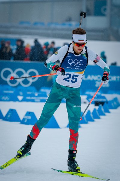 Биатлон спринт 7 5 км при жените на Зимните олимпийски1