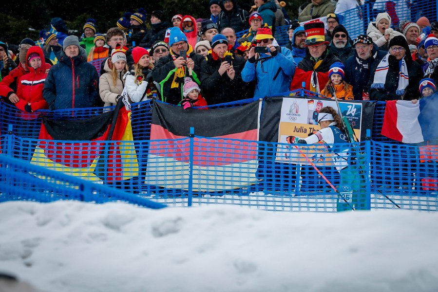 Биатлон спринт 7 5 км при жените на Зимните олимпийски1