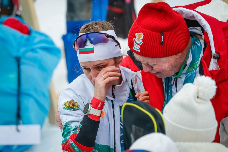 Биатлон спринт 7 5 км при жените на Зимните олимпийски1