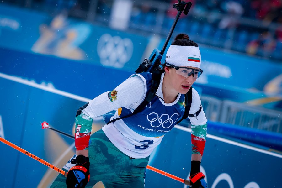 Биатлон спринт 7 5 км при жените на Зимните олимпийски1