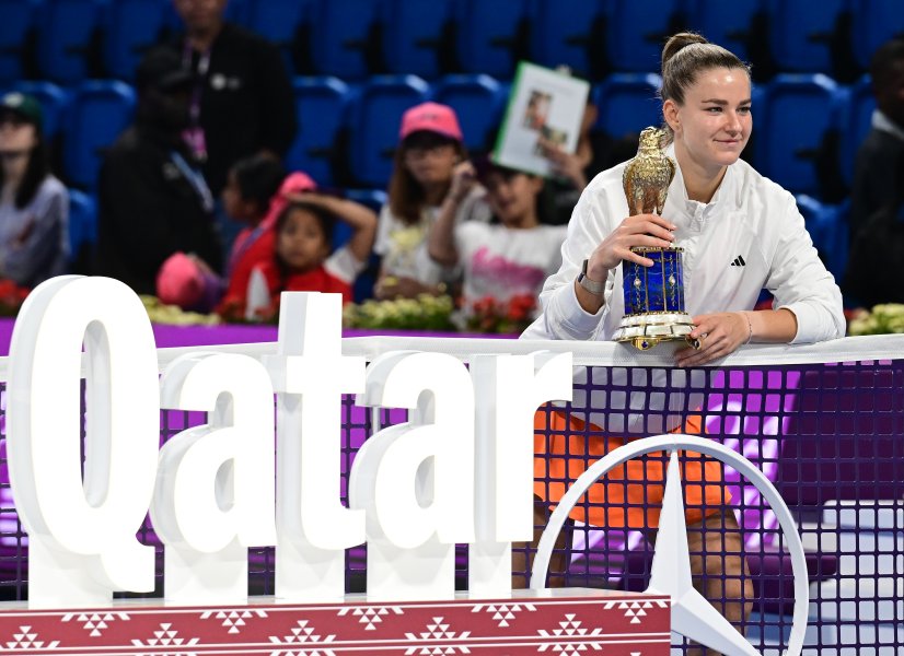 Каролина Мухова победи Виктория Мбоко и вдигна титлата в Доха1