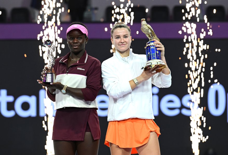 Каролина Мухова победи Виктория Мбоко и вдигна титлата в Доха1