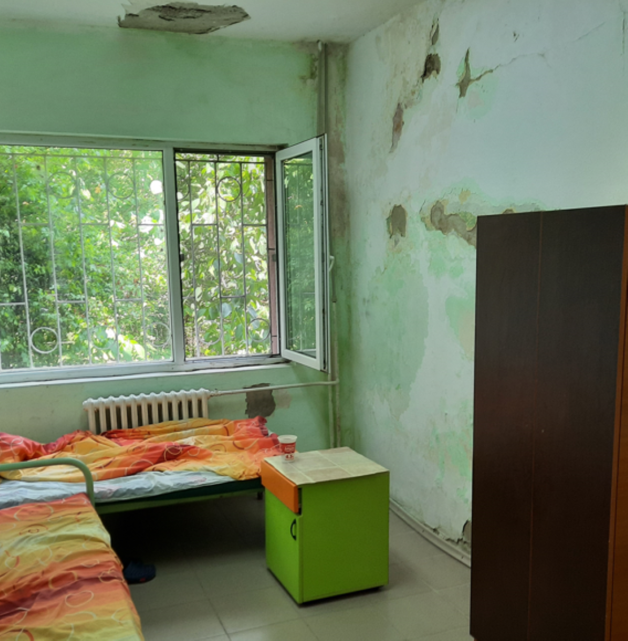 Условията в ДПБ  с. Карвуна