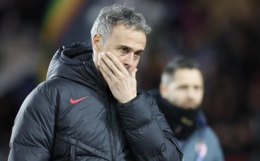 Луис Енрике е искал да си тръгне от стадиона с жена си и децата, когато ПСЖ губеше от Монако