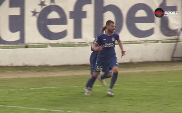 Зак Пиплица отбеляза гола на 20-и кръг в Mr Bit Втора лига