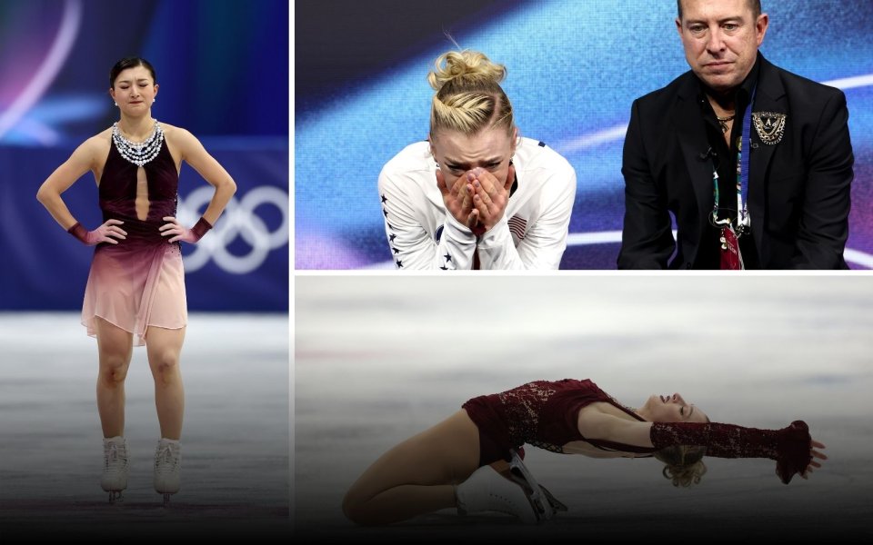 Трогателен жест на леда: американка защити плачеща съперничка