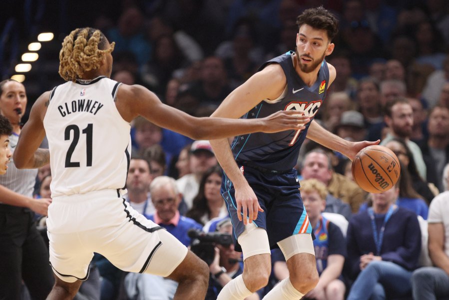 Оклахома Сити Тъндър Бруклин Нетс1