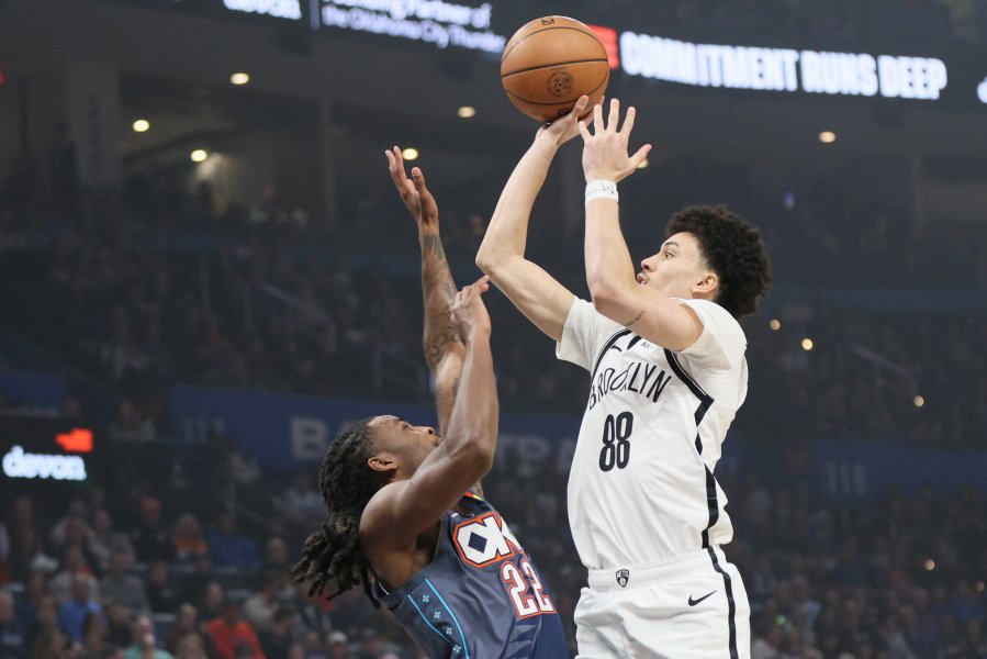 Оклахома Сити Тъндър Бруклин Нетс1