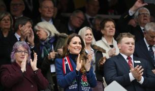 Кейт Мидълтън изненада със самостоятелна поява на „Шестте нации“