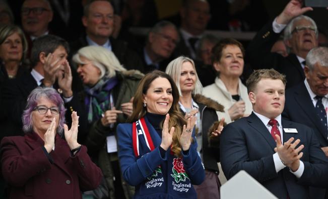 Кейт Мидълтън изненада със самостоятелна поява на „Шестте нации“