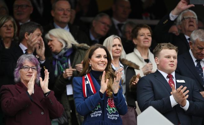 Кейт Мидълтън изненада със самостоятелна поява на „Шестте нации“