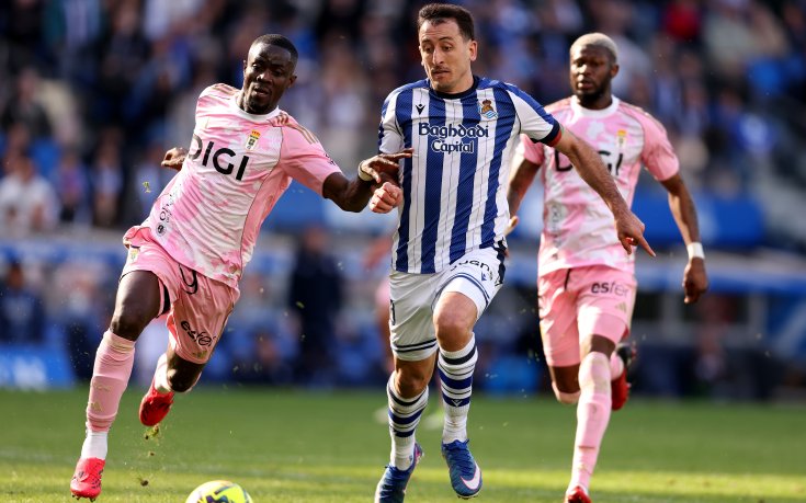 Реал Сосиедад направи обрат след 0:2, но не задържа успеха