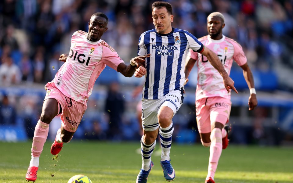 Реал Сосиедад направи обрат след 0:2, но не задържа успеха