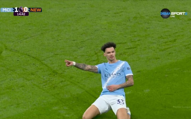 Манчестър Сити поведе срещу Нюкасъл (видео)