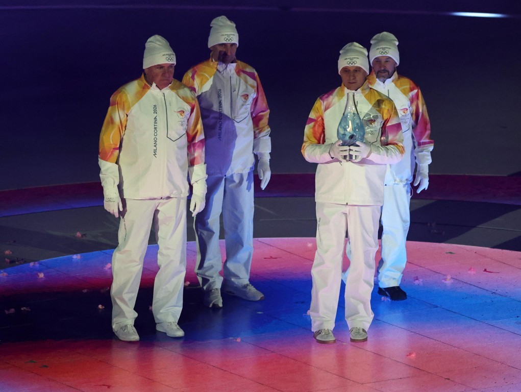 <p>Закриване на Зимните олимпийски игри в Италия.</p>