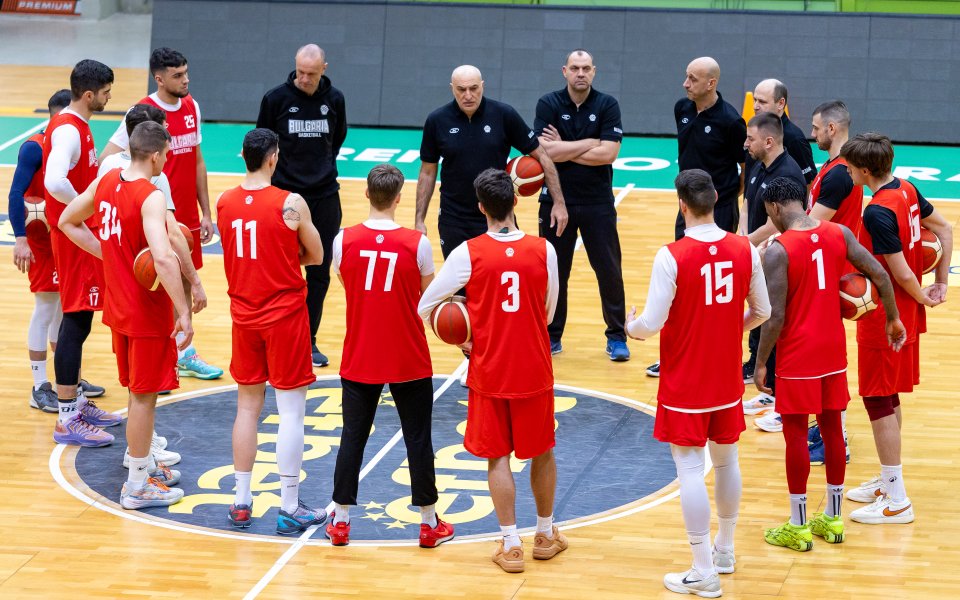 Открита тренировка на националния отбор на България по баскетбол в Ботевград, 23.02.2026 г.