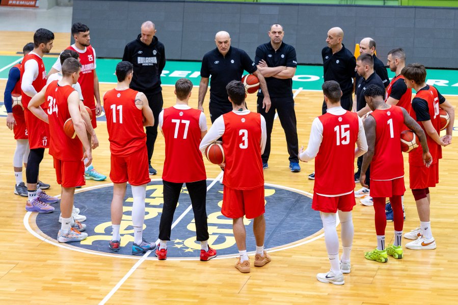 Открита тренировка на националния отбор на България по баскетбол в1