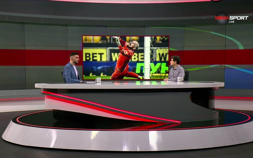 Великолепното спасяване на Петър Маринов срещу Левски