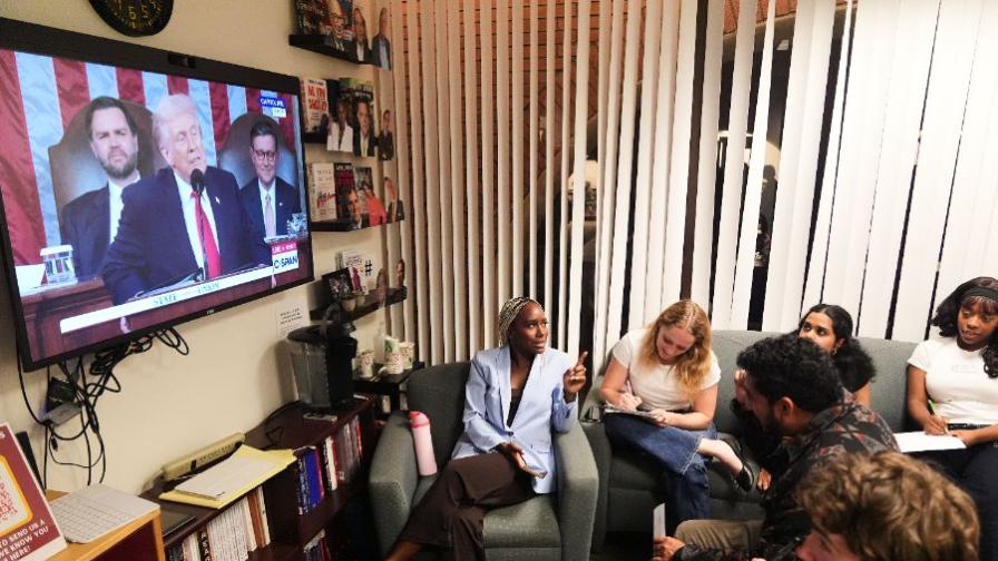 Огненото обръщение на Тръмп 