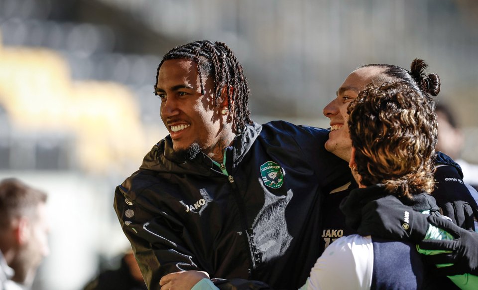 Първа тренировка на Алберто Салидо в Лудогорец1