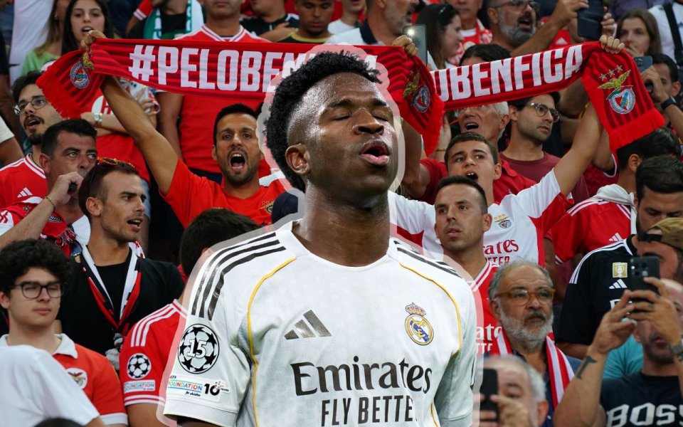 Бенфика наказа свои фенове заради Винисиус