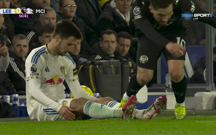 Инцидент: Раян Шерки настъпи жестоко Илия Груев