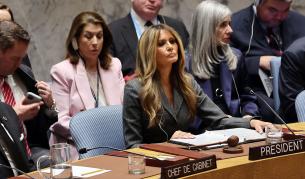 Мелания Тръмп председателства Съвета за сигурност в ООН