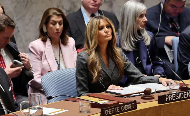 Мелания Тръмп влезе в историята: Първата дама, която оглави Съвета за сигурност на ООН