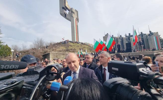 Румен Радев: Тръгваме на поход за бъдещето на България