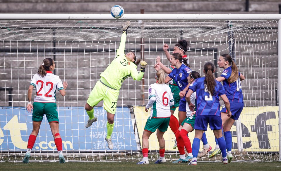 България Хърватия женски футбол1