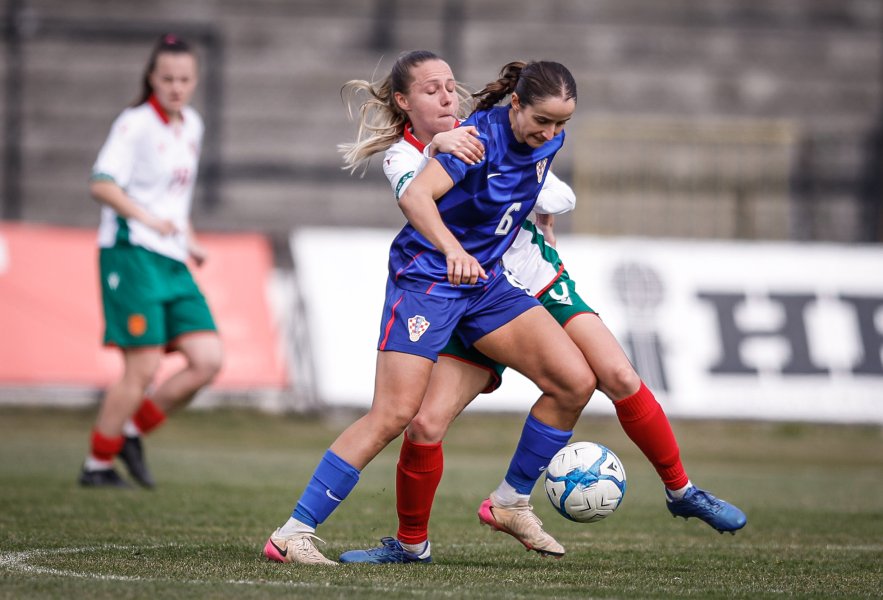 България Хърватия женски футбол1