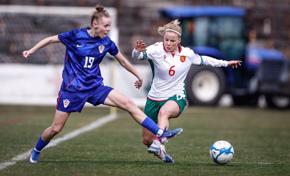 България Хърватия женски футбол1